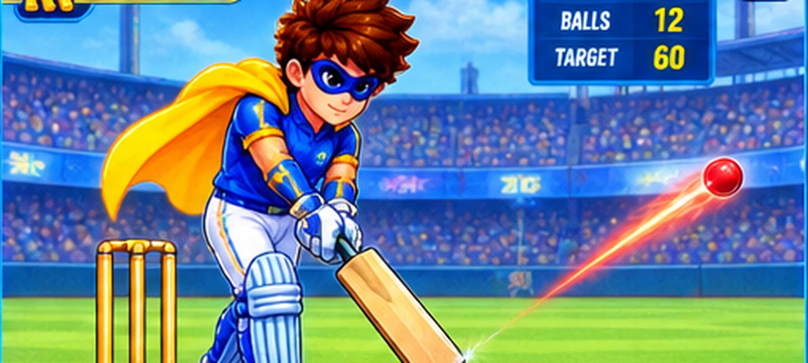 2D Hero Cricket Six Smash premium Level 1 preview